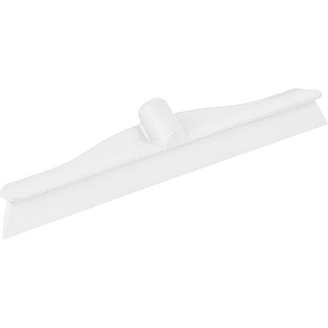 Balai raclette, plastique, une lèvre, 40 cm, blanc