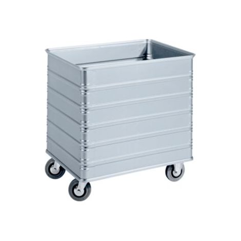 Kastenwagen L740xB600xH760mm Aluminium Inhalt 230l o.Deckel ZARGES (1/3)