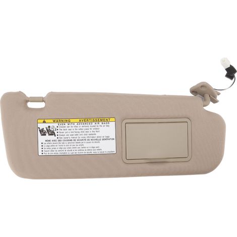 NIZUUONE Parasole per auto con specchietto per il trucco per Sonata 2006-2008 Lato guidatore, facile installazione (destro). (1/5)