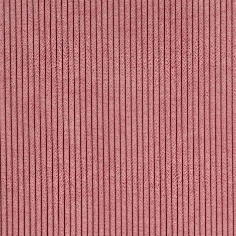 Tissu obscurcissant en velours côtelé Rose poudré 145 cm