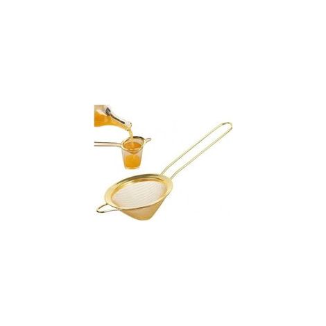 1pc Cocktail Cascture Vaste De Thé En Acier Inoxydable Vastes D'aliments Coniques Vérification À Mailles Fines Outil De Passoire De Barre De Barre (1/5)