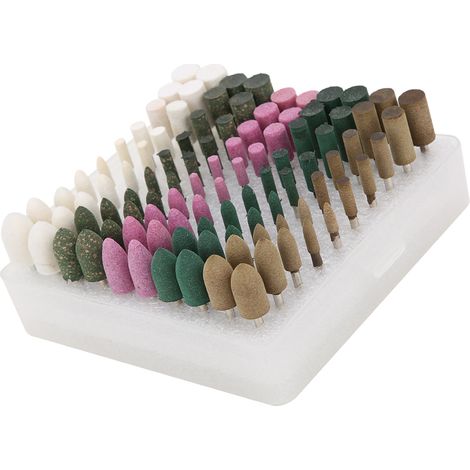100 Pièces Roue à Lamelles Corindon Rouge pour Meulage Métal Accessoires Ponçage Électrique (1/5)