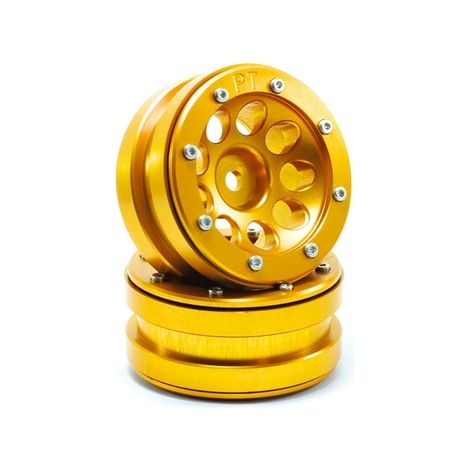 Beadlock Wheels PT- Ecohole Gold/Gold 1.9
