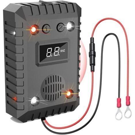 Anti Rongeur Voiture Ultrason 12V - Émetteur contre Rats, Souris et Fouines avec Lumière Clignotante (1/5)