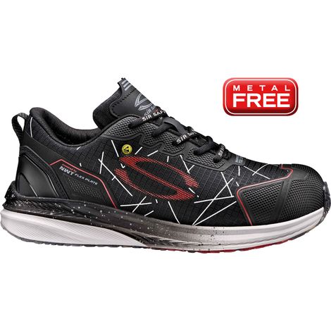 SIR SAFETY SYSTEM Fuzzy Chaussures de sécurité S1PS légères noir Taille 46 (1/2)