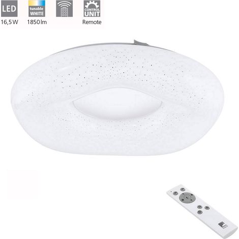 Plafonnier Zamudilo 40 cm - Blanc (1/5)