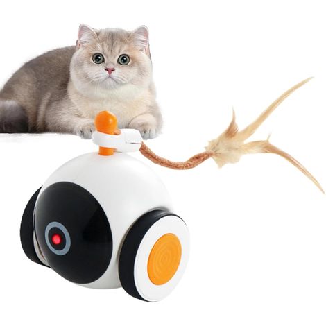 Jouet Roulant pour Chat - Jouet Interactif pour Chat avec Boule Automatique (1/5)
