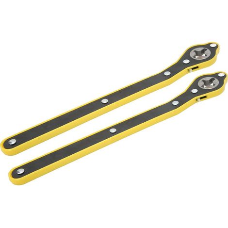 Hamwesh Clé à Cliquet pour Cric de Voiture de 13,4 Pouces, Conception de Bouton D'inversion Positive et Négative, Adaptée aux Petites Voitures (1/5)