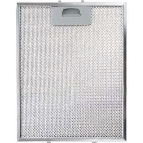 Filtro Aluminio Teka DI 70 VR00  Medidas 253 x 320 mm  Recambio Original 81479009  Filtro Antigrasa Metálico Lavable