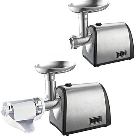 PASSAPOMODORO ELETTRICO CON TRITACARNE INCLUSO MODELLO GEMINA 1200 W (00984) (1/2)