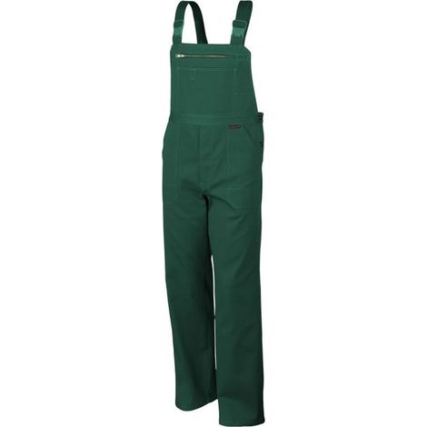Qualitex Latzhose "favorit", Größe: 58, Farbe: grün (1/2)