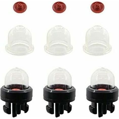 Lot de 3 Pompes d'Amorçage pour Tronçonneuses Stihl FS38, FS40, FS45, FS50, FS55, FS75, FS80, FS85, Compatible avec les Marques Ryobi, McCulloch et Husqvarna. (1/4)