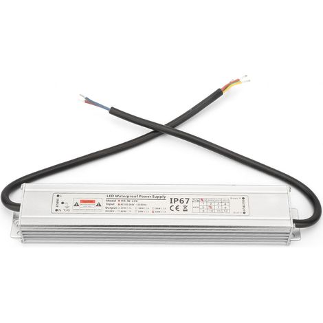 Alimentatore switching Tbest, custodia in alluminio impermeabile IP67, alimentatore per driver LED, trasformatore, uscita 24 V 60 W 2,5 A