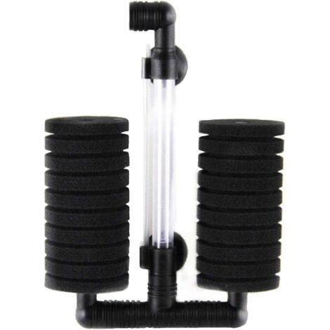 Pompe à air Huijukon - Filtre éponge biochimique haut de gamme pour aquarium - AquaForge (1/4)