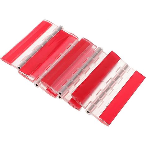 LIFKOME Lot de 5 charnières autocollantes pour couvercle d'aquarium, en acrylique, petite taille (1/5)