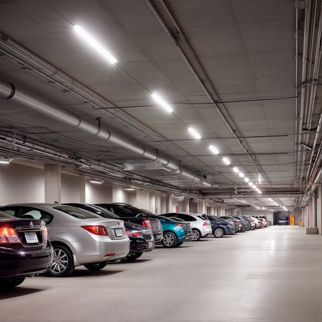 LED Feuchtraumleuchte 60cm 18W High Lumen 140 lm/W IP66 Verbindbar FLEXILITE No Flicker 4000K Neutralweiß