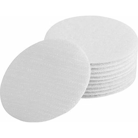 150PCS 10mm Round Hook&Loop Tape Industrial Strength Hook&Loop Dots Strength Sticky Back Interlocking Tapes for Carpet Wall Door Decor or Tools Hanging (White, 10mm) (1/5)