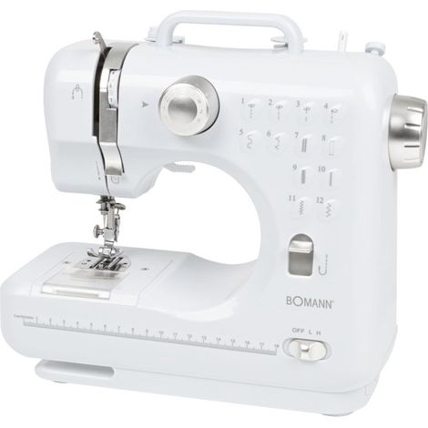 Machine à coudre 12 points Blanc Bomann NM6063CB-Blanc (1/5)