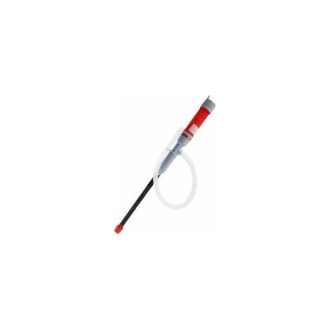 Rouge Electrique Pompe à Siphon de Transfert Batterie Liquide l'eau Pompe à Piles Tuyau de Siphon Essence Gaz Carburant Pompe Main Aspiration (1/5)