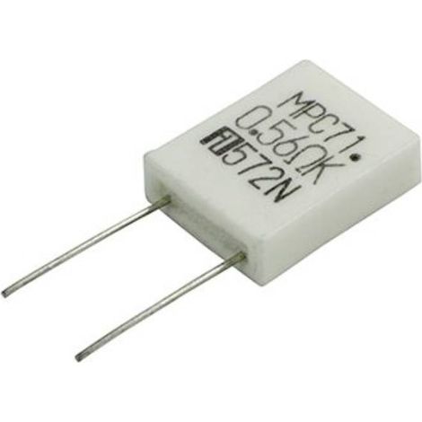Widap 300002 Résistance à couche métallique 0.10 Ω sortie radiale 5 W 10 % 1 pc(s)
