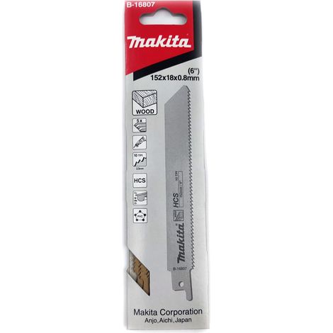 Makita B-16807 Lama Legno 152×0,8mm per Seghetti Diritti (1/2)