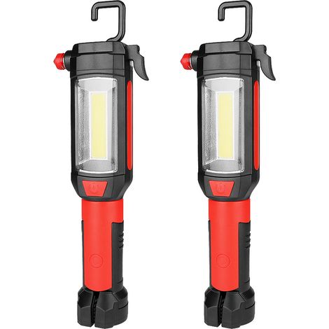 DirigéLampe de travail magnétique multifonctionnelle,ÉPIVoyant de maintenance, rouge,2Article (1/5)
