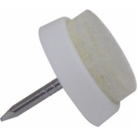 MASIDEF-CONDY - 24 SCIVOLI IN PLASTICA CON FELTRO E CHIODO D24M. BIANCHI