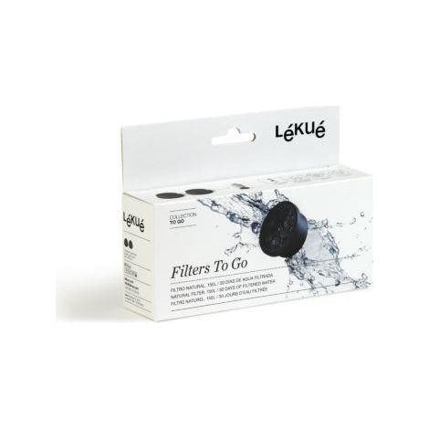 Lote de 2 filtros - Bottle To Go - Lekue