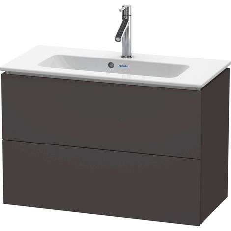 Duravit L-Cube Waschtischunterbau wandhängend, Compact, 2