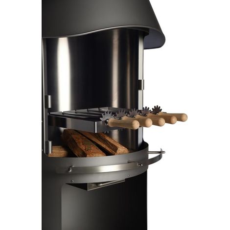 Zubehör Edelstahlkamin Buschbeck Sydney - Grillspieße BBQ Grill