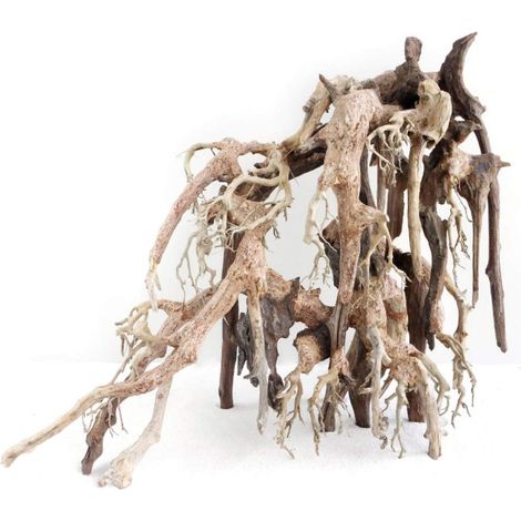 Amtra Legno Oriental Wind 1 taglia S, decorazione in legno per acquario fatto a mano, tronco naturale ornamentale, accessorio arredo decorativo, 24x11x17 cm (1/2)
