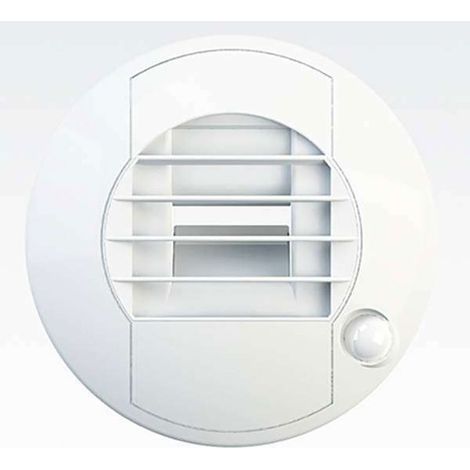 Bouche hygroréglable WC électrique (230V) détecteur de présence 5/30 m3/h manchon br placo D80 mm S&P (UNELVENT) 850441