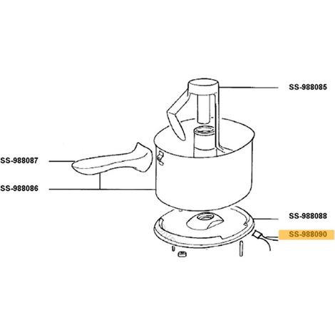 Sensore della temperatura (n. di rif. SS-988090) - Robot da cucina e Cuocitutto - SEB - 346751