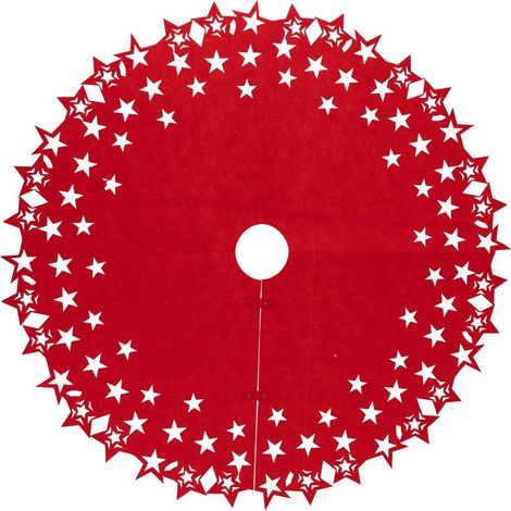 TEPPICH TANNE LEINWAND FILZ D100CM - Feeric lights & christmas