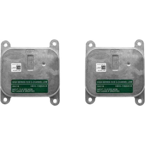 2 modules de commande de phares de voiture HB53-13B626-B pour Ford Explorer 2017-2019, pilote de phare LED LDM, ballast xénon HID (1/4)