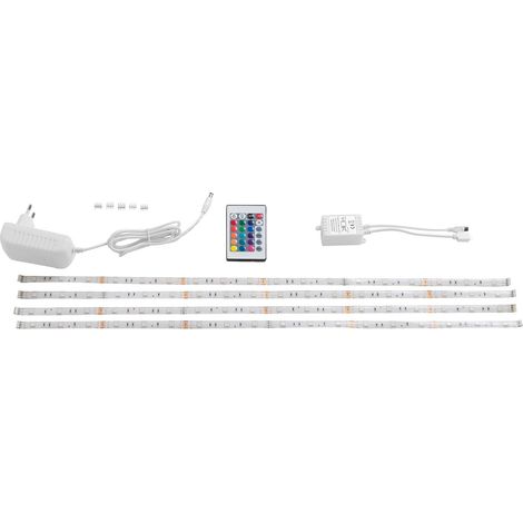 LED Streifen KALADAN 240 cm mit Fernbedienung Bunt