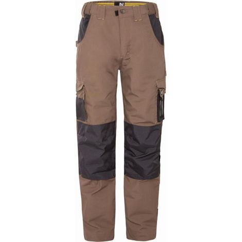 Pantalones de trabajo - NORTH WAYS - Adam marrón/antracita S.42 1204 BRUN 42