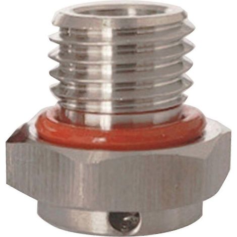 Valves de purge d'air étanches en acier inoxydable M5 M-6 M12 M16 M20 à visser, bouchon de protection, valves de purge en métal, couleur : M12x1,5 (1/4)