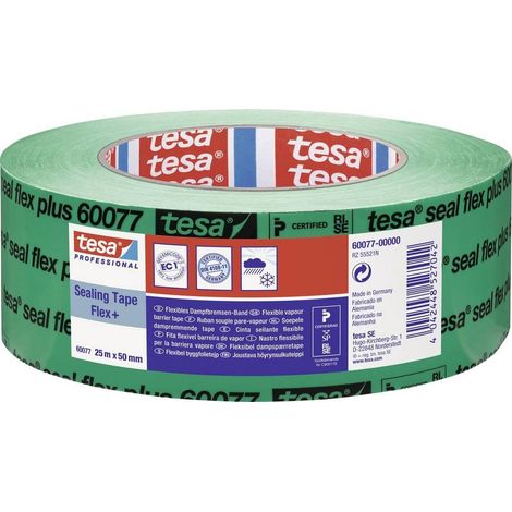 Tesa 60077 Cinta adhesiva verde 50 mm x 25 m
