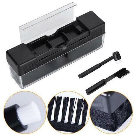 Kit de nettoyage combiné pour disques vinyles, kit de nettoyage pour platine avec petite brosse, kit de nettoyage pour phonographe LP (1/5)