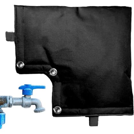 32x34cm Protection pour Robinet Exterieur, Protection Robinet Extérieur Contre le Gel, Protection Hiver Robinet, les Vannes, les Compteurs d'eau (1/5)