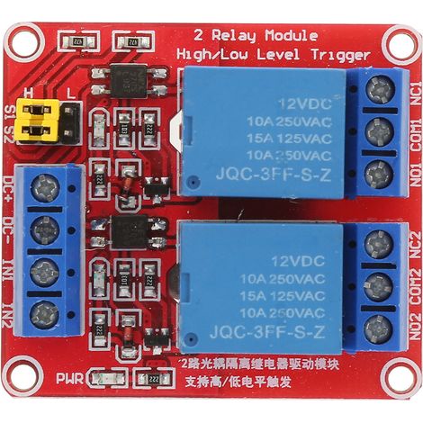 2-Kanal-Relaismodul mit Optokoppler-Isolation 12 V (1/5)
