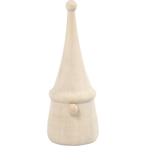 Lutin en bois - 8 x 3 cm - 1 pce