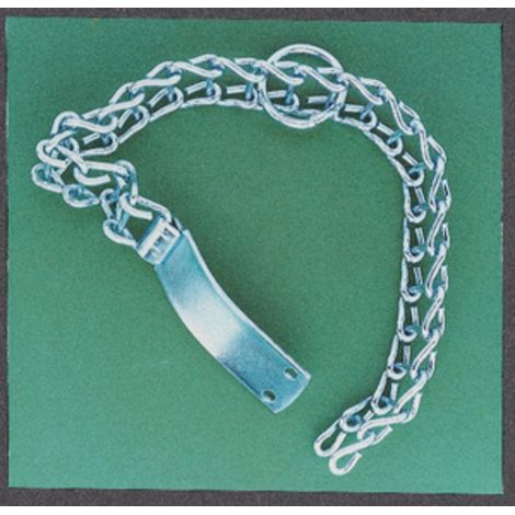 PL COLLARE P/CANI ACCIAIO ZINCATO 45 CM