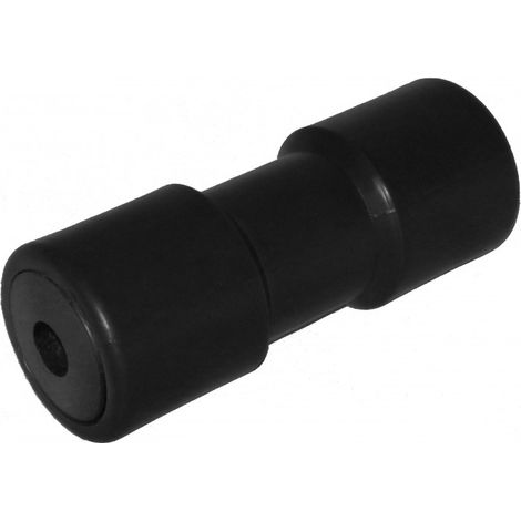 Rouleau central noir 200x75 mm - diam axe 17 mm