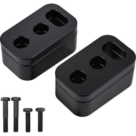 Kit de blocs d'espacement de siège avant en alliage d'aluminium, 2 pièces, remplacement de levage inclinable pour Toyota Tundra 3e génération 2022 – 2025 (1/5)