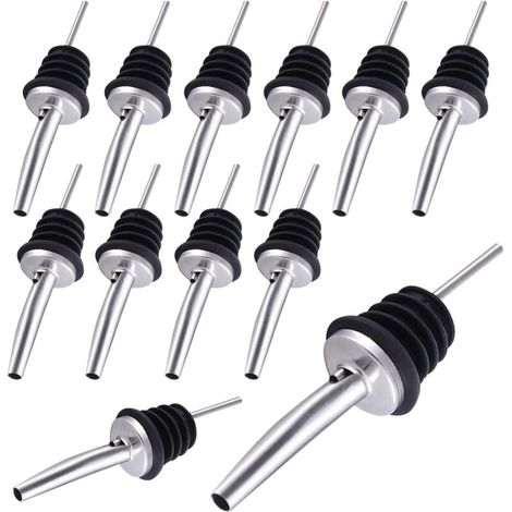 Bec verseur classique en acier inoxydable avec bec conique (paquet de 12)