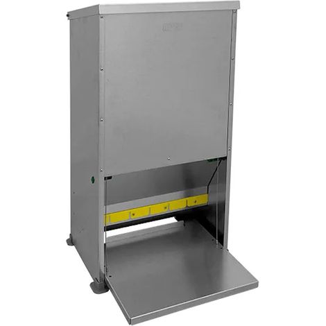 Mangeoire Anti Nuisible Volailles Alma Basica Tôle Galvanisée 30l - River Systems