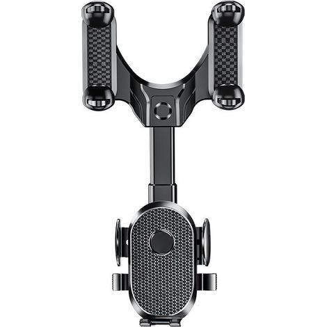 Support de téléphone pour rétroviseur de voiture, support de téléphone portable pour voiture, support de téléphone de voiture flexible, multifonctionnel, rétractable et rotatif à 360° (1/5)