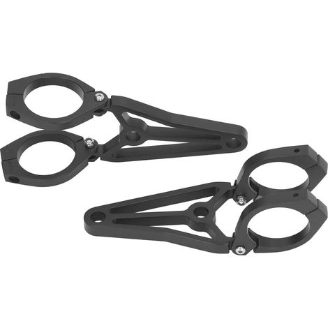 Lot de 2 supports de phare de moto (fixation sur tube de fourche 33 à 41 mm) pour Suzuki (1/5)